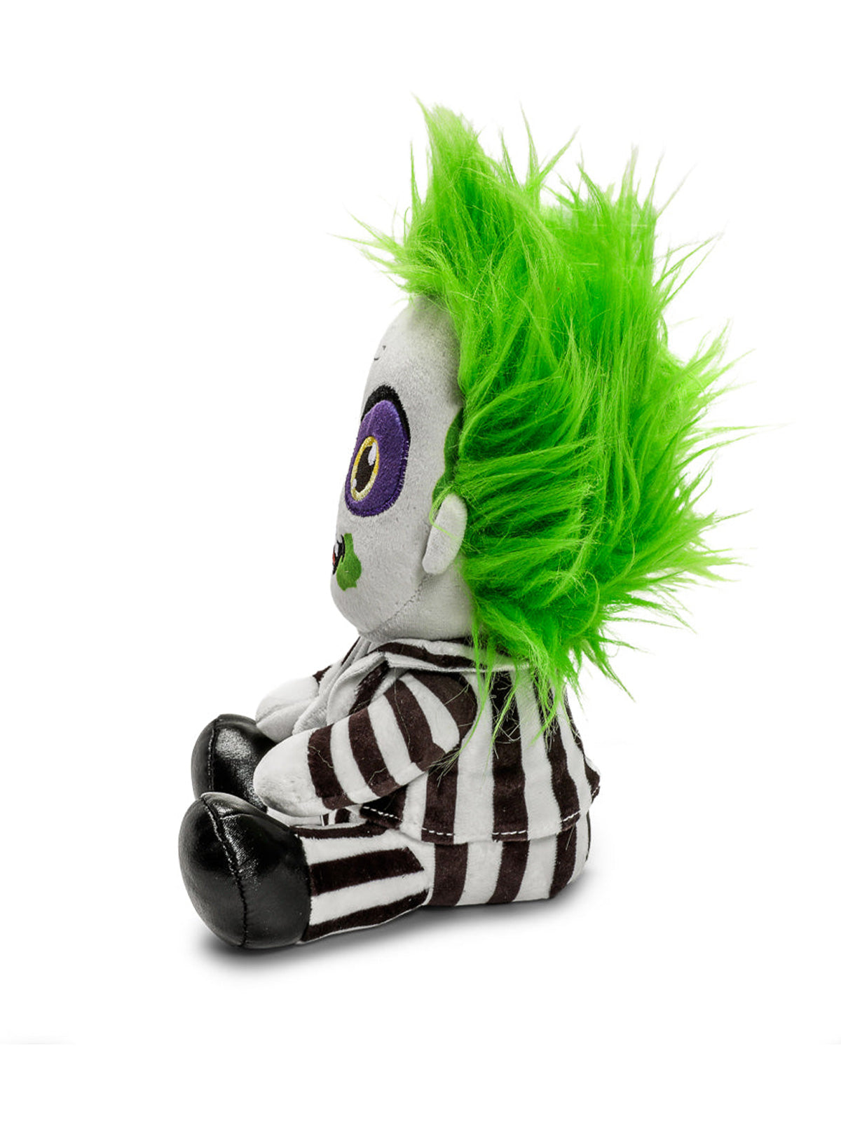 BUY NOW = BEETLEJUICE (SITTING) IN STRIPED OUTFIT - PLUSH PHUNNY | NECA ONLINE AU