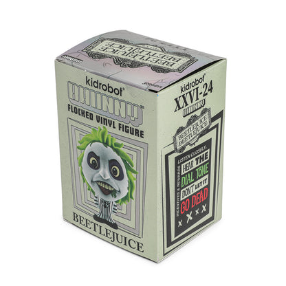 BUY NOW | BEETLEJUICE BEETLEJUICE (2024) BHUNNY FLOCKED (STRIPED SUIT) - 4&quot; STYLIZED FIGURE | NECAONLINE.COM.AU