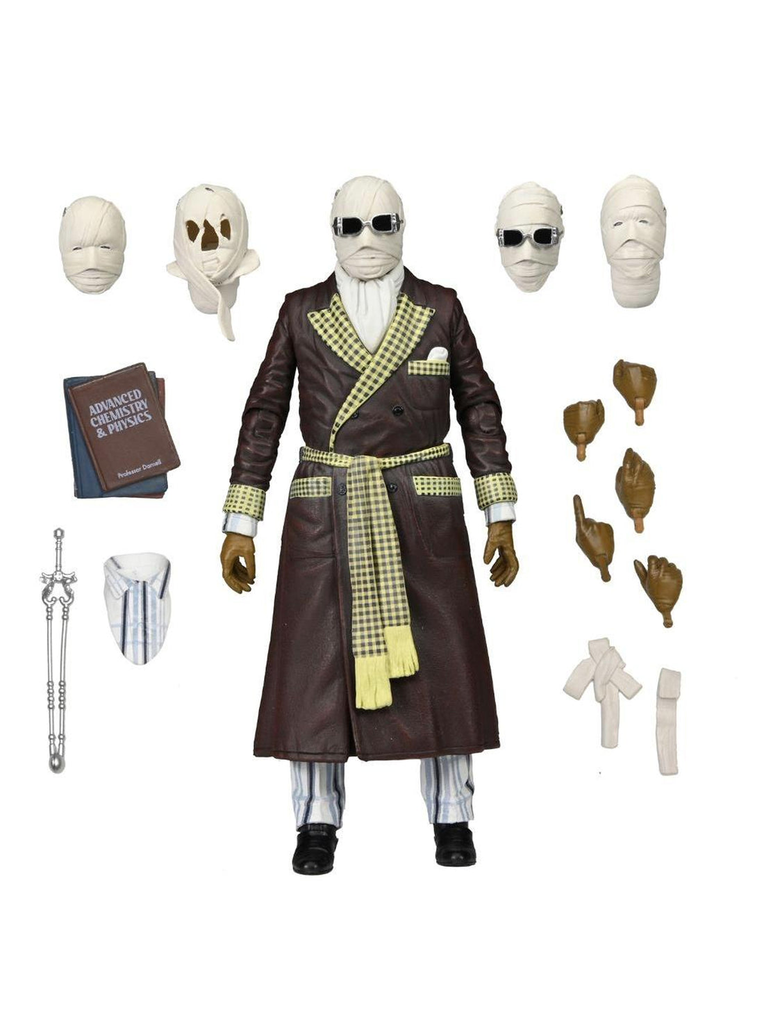 INVISIBLE MAN ULTIMATE UNIVERSAL MONSTERS FIGURE &quot;KEMP HOUSE&quot; (COLOUR) - 7&quot; SCALE ACTION FIGURE