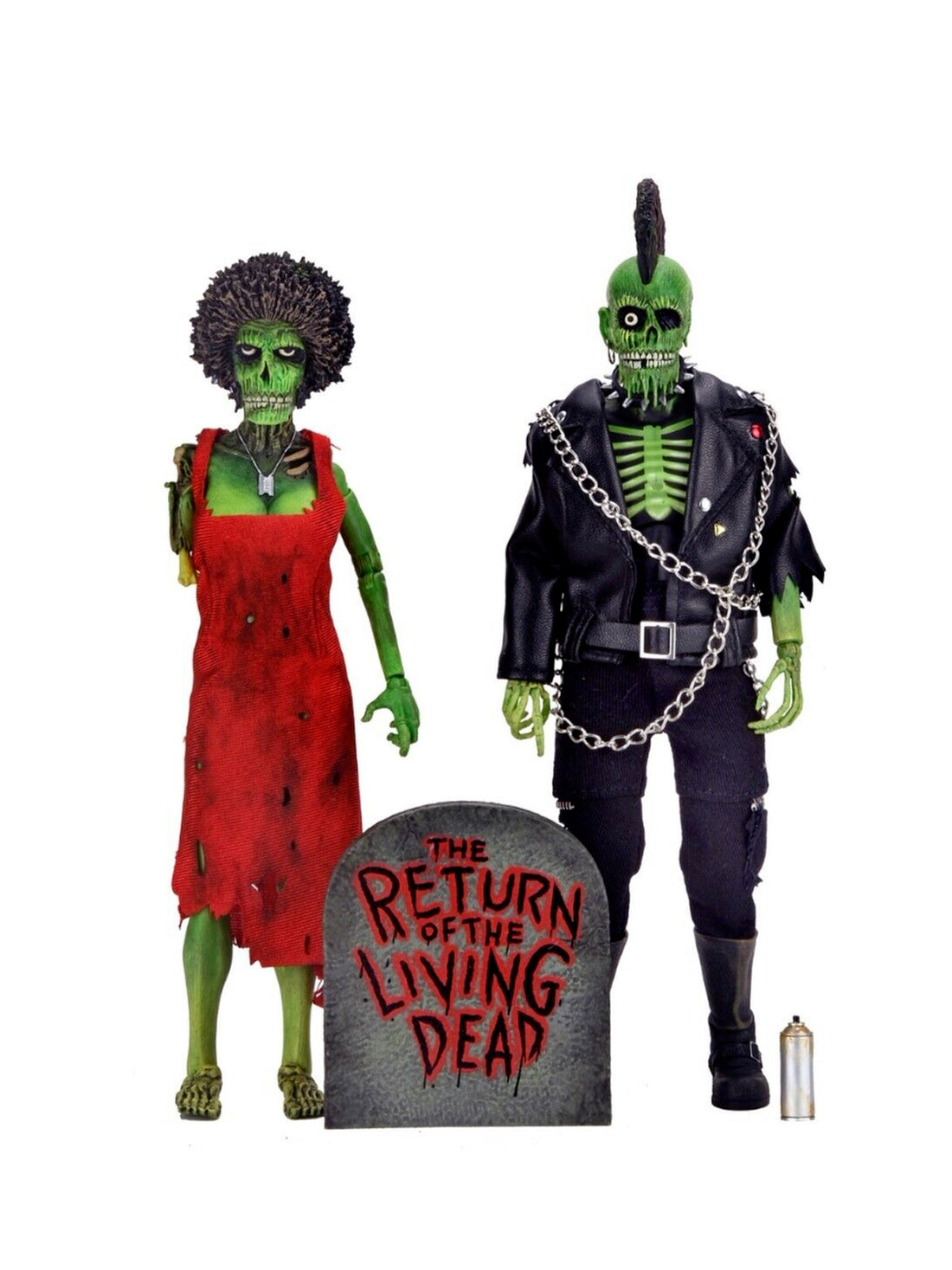 RETURN OF THE LIVING DEAD - TRASH &amp; SUICIDE 2 PACK - 8&quot; SCALE CLOTHED ACTION FIGURE