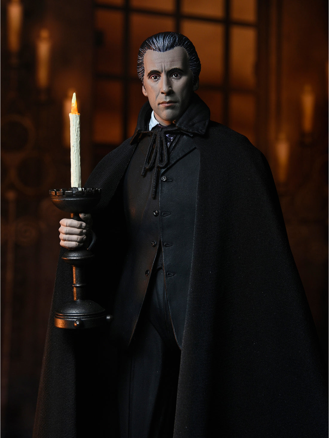 DRACULA - HAMMER FILMS: HORROR OF DRACULA (1958) ULTIMATE COUNT DRACULA - 7&quot; SCALE ACTION FIGURE