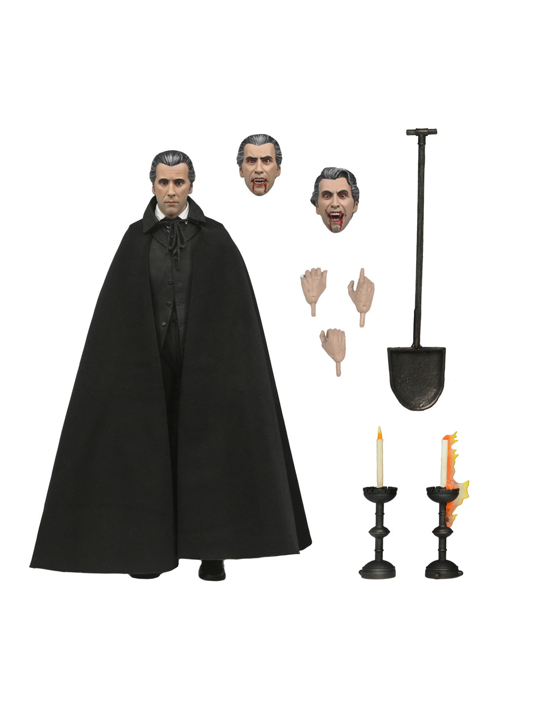 DRACULA - HAMMER FILMS: HORROR OF DRACULA (1958) ULTIMATE COUNT DRACULA - 7&quot; SCALE ACTION FIGURE