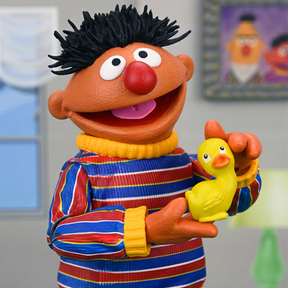 BUY NOW - SESAME STREET - ERNIE 6&quot; SCALE ACTION FIGURE | NECAONLINE AU