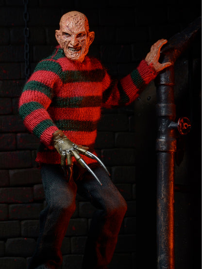 NIGHTMARE ON ELM STREET - DREAM WARRIORS FREDDY - 8&quot; CLOTHED FIGURE