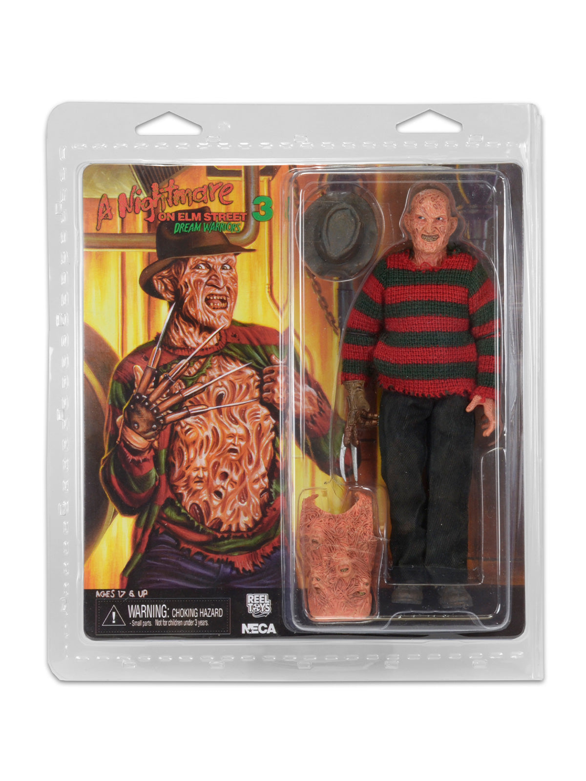 NIGHTMARE ON ELM STREET - DREAM WARRIORS FREDDY - 8&quot; CLOTHED FIGURE