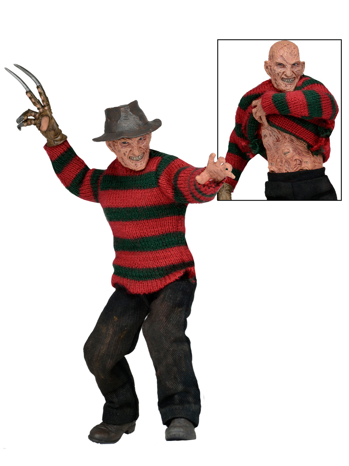 NIGHTMARE ON ELM STREET - DREAM WARRIORS FREDDY - 8&quot; CLOTHED FIGURE