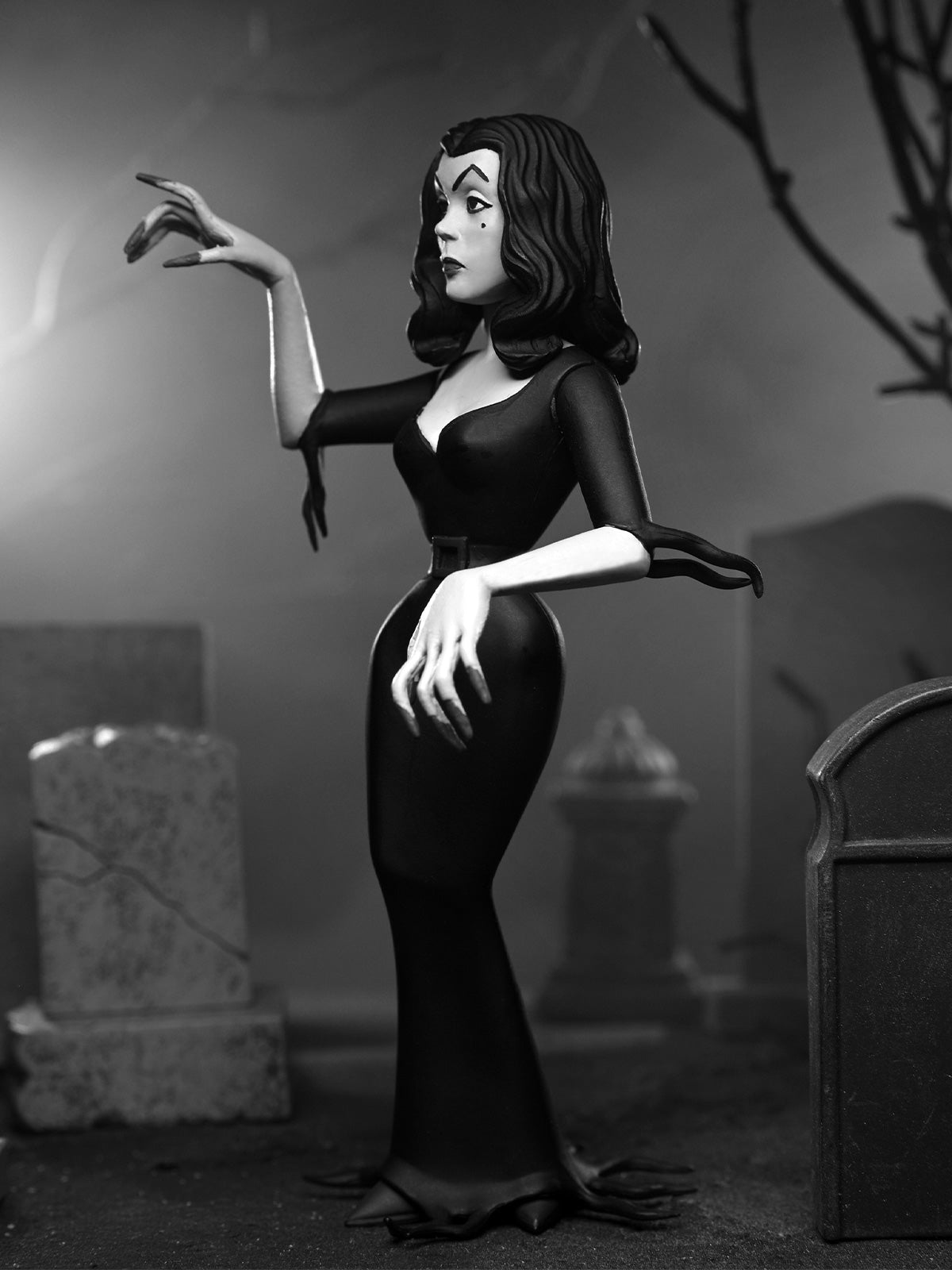 VAMPIRA - TOONY TERROR SILVER SCREEN EDITION - 6&quot; SCALE ACTION FIGURE