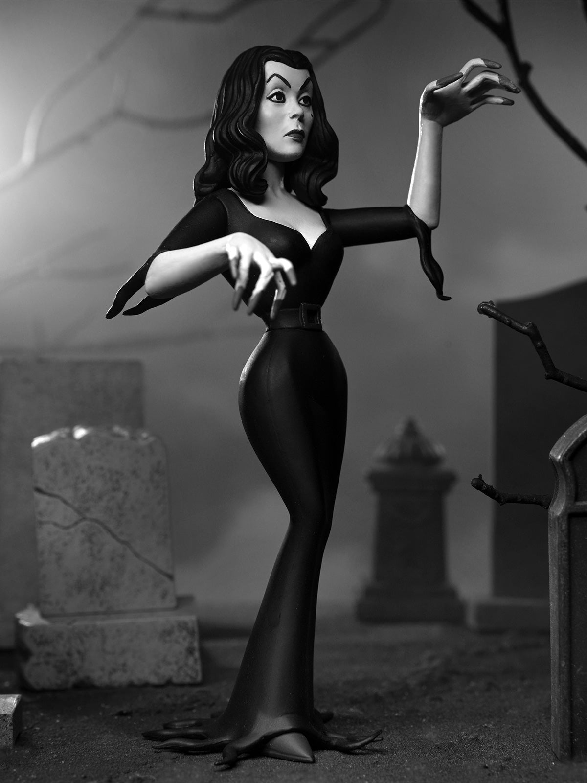 VAMPIRA - TOONY TERROR SILVER SCREEN EDITION - 6&quot; SCALE ACTION FIGURE