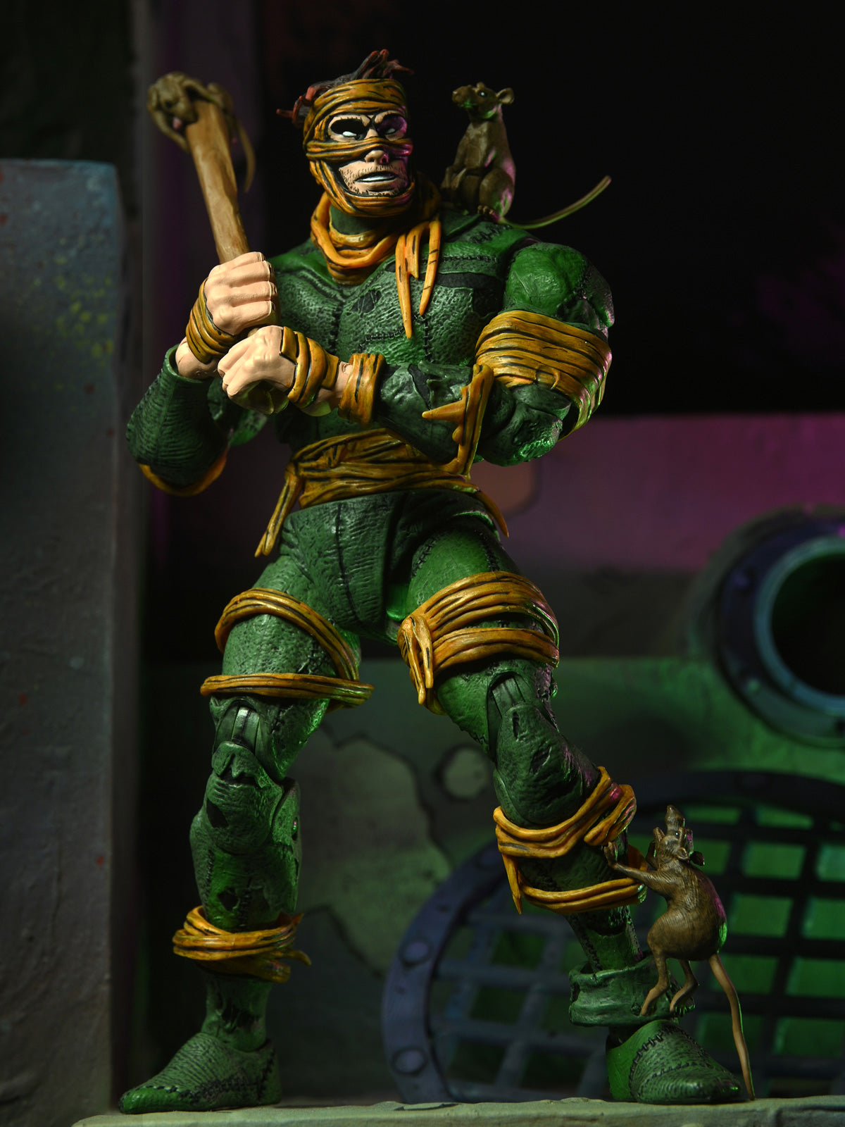 BUY NOW - TMNT RAT KING (MIRAGE COMICS) 7&quot; SCALE ACTION FIGURE | NECAONLINE AU