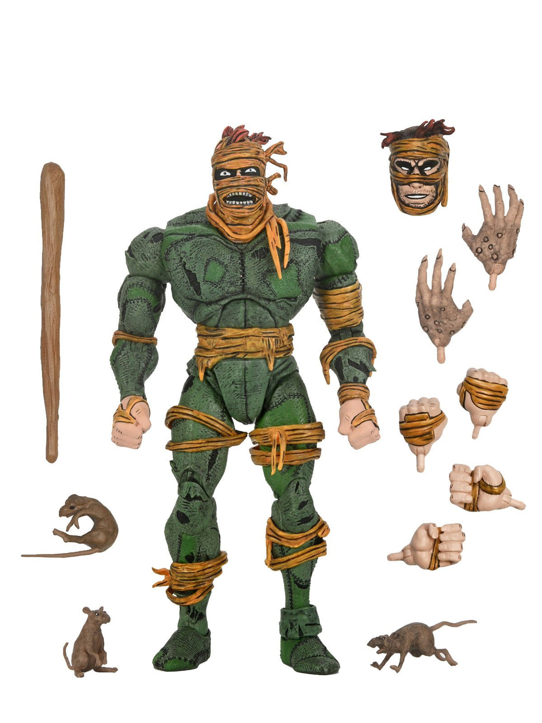 BUY NOW - TMNT RAT KING (MIRAGE COMICS) 7&quot; SCALE ACTION FIGURE | NECAONLINE AU