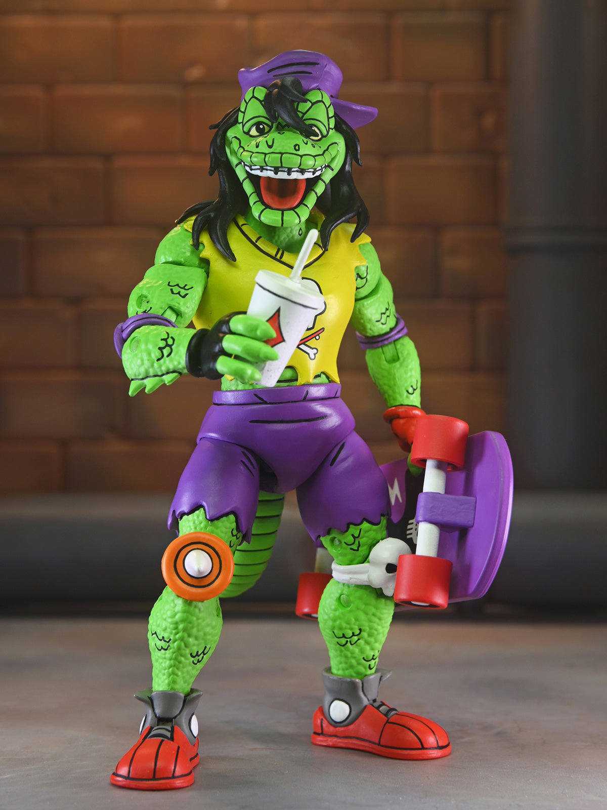 BUY NOW - TMNT MONDO GECKO (ARCHIE COMICS) 7&quot; SCALE ACTION FIGURE | NECAONLINE AU 