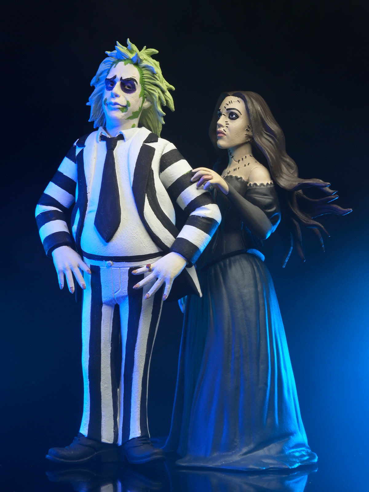 BEETLEJUICE BEETLEJUICE - TOONY TERRORS BEETLEJUICE &amp; DELORES 2 PACK - 6&quot; SCALE ACTION FIGURES