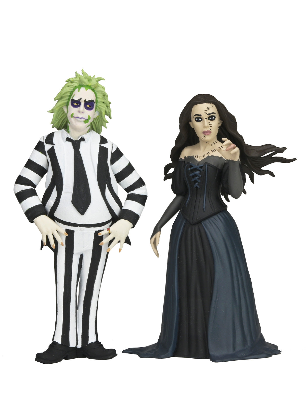 BEETLEJUICE BEETLEJUICE - TOONY TERRORS BEETLEJUICE &amp; DELORES 2 PACK - 6&quot; SCALE ACTION FIGURES